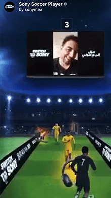 Sony Soccer Player