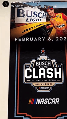 LA Coliseum Ticket
