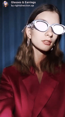 Glasses & Earrings