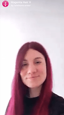Magenta Hair