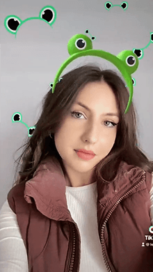 Headband Frog Cute