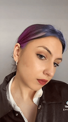 hair color blue