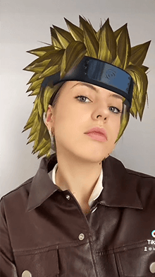 naruto hair