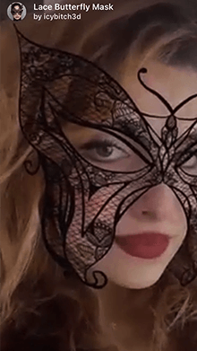 Lace Butterfly Mask