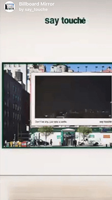 Billboard Mirror