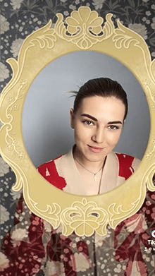 victorian gold frame