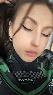 Foxy eyelashes