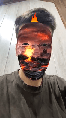 fire dinosaur 3D