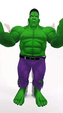 Hulk Body Mesh