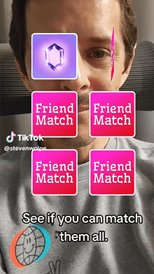 Friend Match Memory Game