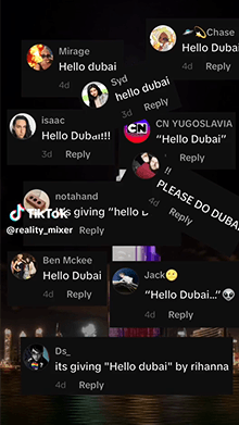 Hello Dubai