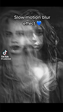 slow motion blur