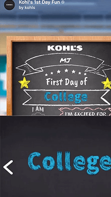 Kohl's 1st Day Fun
