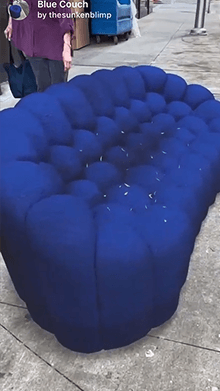 Blue Couch