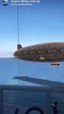 Sunken Blimp Look Up