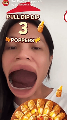 Pull Dip Dip Poppers