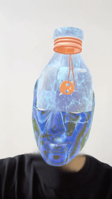 skull bottle