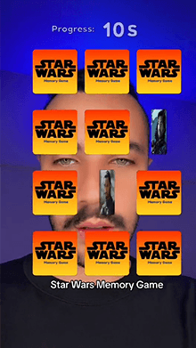 Star Wars Memory Game