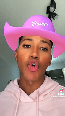 Barbie Pink hat