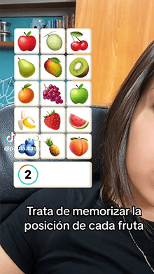 Fruit Memory Game