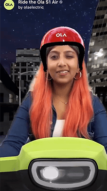 Ride the Ola S1 Air