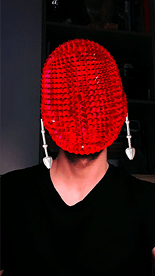 Crysred Mask