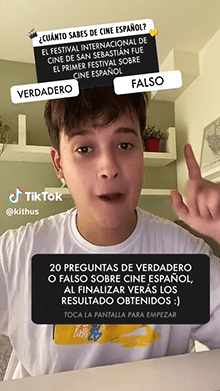 Test sobre cine español