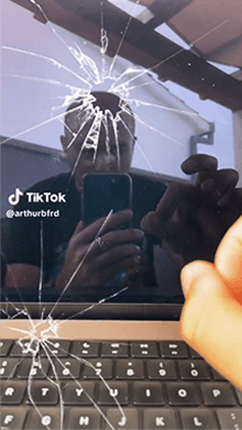 broken phone
