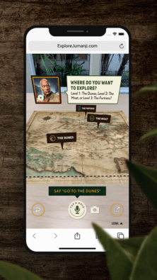 JUMANJI: THE NEXT LEVEL WEB AR