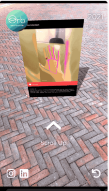 Cover Flow in WebAR