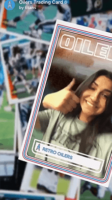Oilers Trading Card