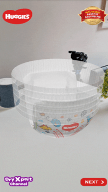 Huggies DryXpert Product Demo