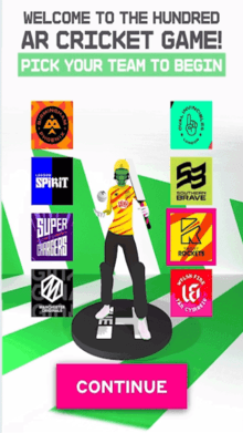 The Hundred - Cricket Web Game
