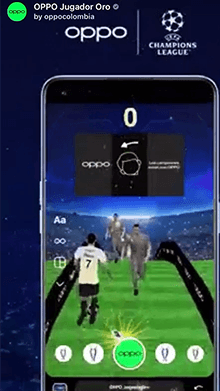 OPPO Jugador Oro