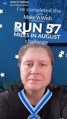 RUN 57 1ST MEDAL