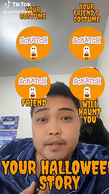 SCRATCH Halloween Story