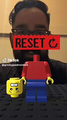 Lego Head Drop