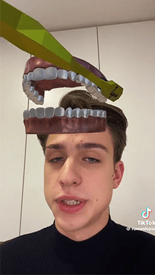 AR Toothbrushing