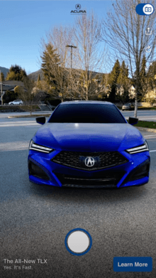 Acura Web AR