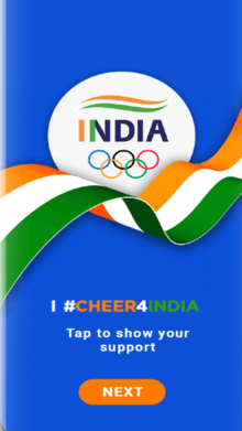 Olympics 2020 - Cheer For India