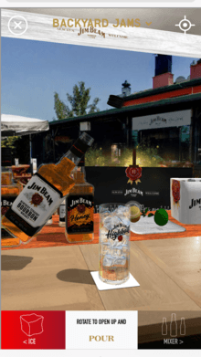 Jim Beam Virtual Bar