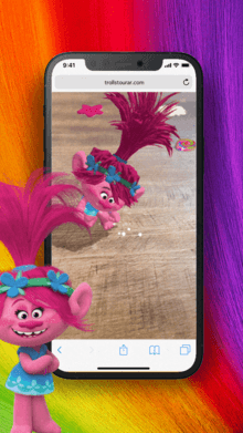 Trolls World Tour WebAR Games