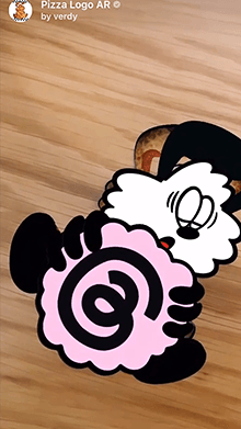 Pizza Logo AR