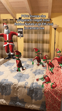 Santa & Elves Breakdance