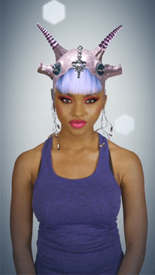 Pink Dragon helmet