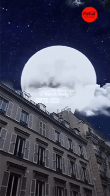 Coca-Cola Christmas Sky