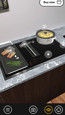 8000 FlexiBridge® with eXTractor induction hob