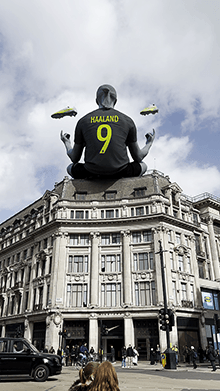 Erling Haaland Nike Town London