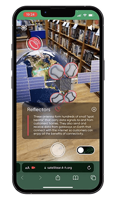 National 4-H Council Uses AR to Teach Students How Satellite Internet Works