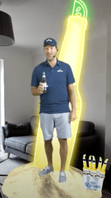 Corona Extra - Tony Romo AR Experience